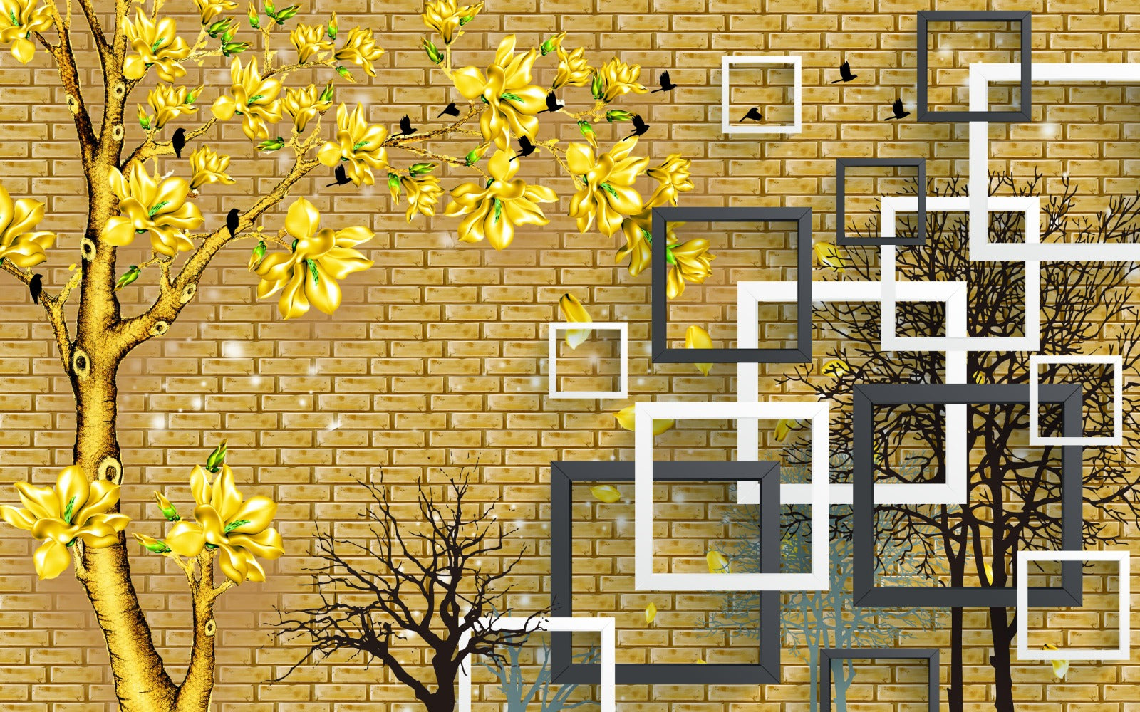 3D Custom Wallpapers – Personalized Designs & Sizes